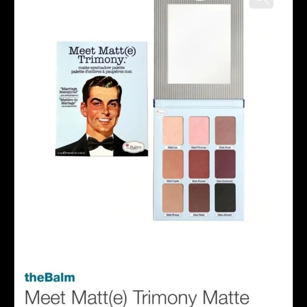 Thebalm eyeshadow palette